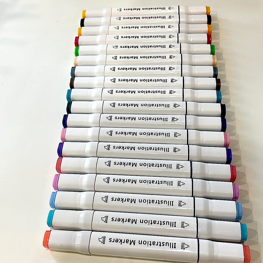 18pc markers